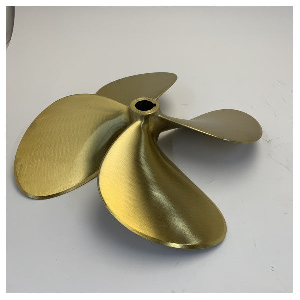 Michigan Propellers Hélice de latão de 4 pás GL469 20x17 LH 35mm - 860553 