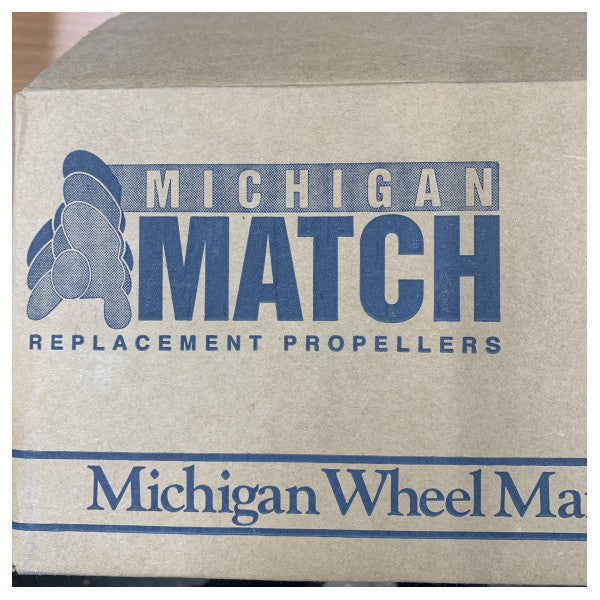 Michigan Match 3-blads aluminiums båtpropell 10x13 RH - 12056 