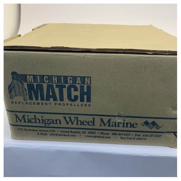 Hélice marítima de alumínio Michigan Match de 3 pás 10 1/4 x 11 RH - 62205 