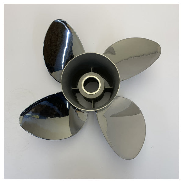 Michigan Apollo 4-Blade Stainless Steel Propeller 14 5/8 x 16 LH - 993213 