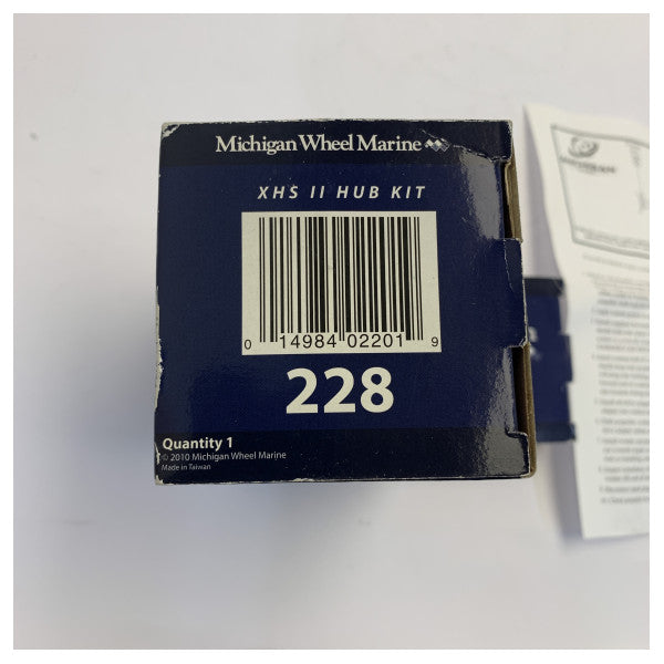 Kit de moyeu d'hélice Michigan MW-228 - bague cannelée avec insert 991403 