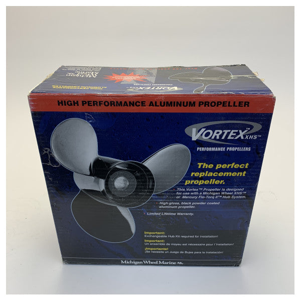 Hélice de aluminio de 3 palas Michigan Vortex 11 3/4 x 13 RH - 992301 