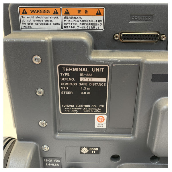 Furuno IB-583 NBDP Terminal Unité de communication marine - D'occasion 