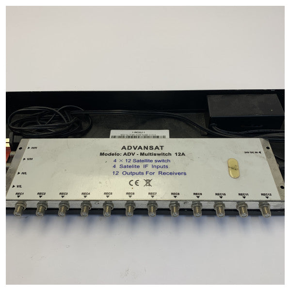 ADV-MULTI-12A 4x12 Πολυδιακόπτης Δορυφορικού Σήματος - Μεταχειρισμένο 