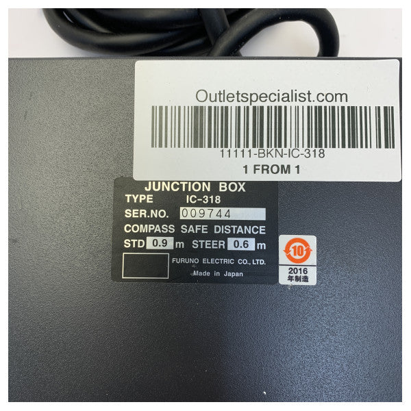 Furuno IC-318 Junction Box for FELCOM 18/19 Inmarsat C System - New 