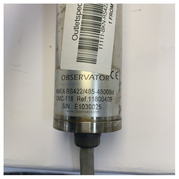 Observator RS422-485-4800BD Marine Sensor Navigation Equipment - Used 