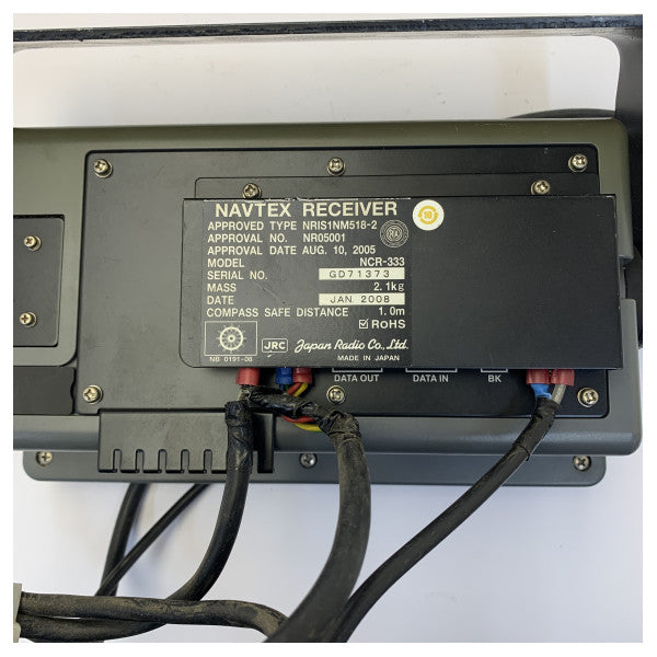 JRC NCR-333 Navtex Receiver Display Marine Electronics - Used 