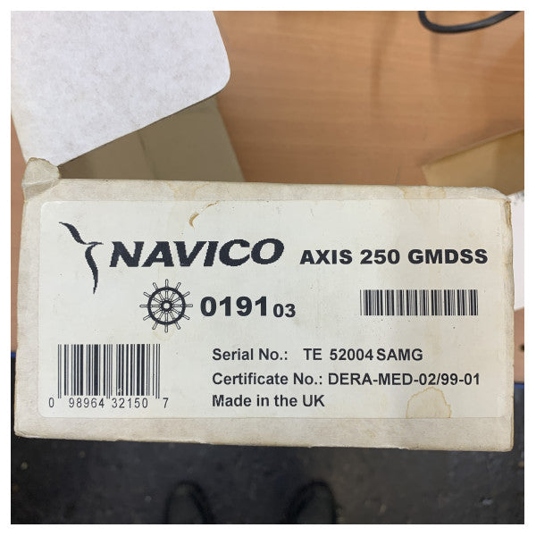 Navico AXIS 250 GMDSS El Tipi Deniz VHF Telsizi - Kullanılmış 