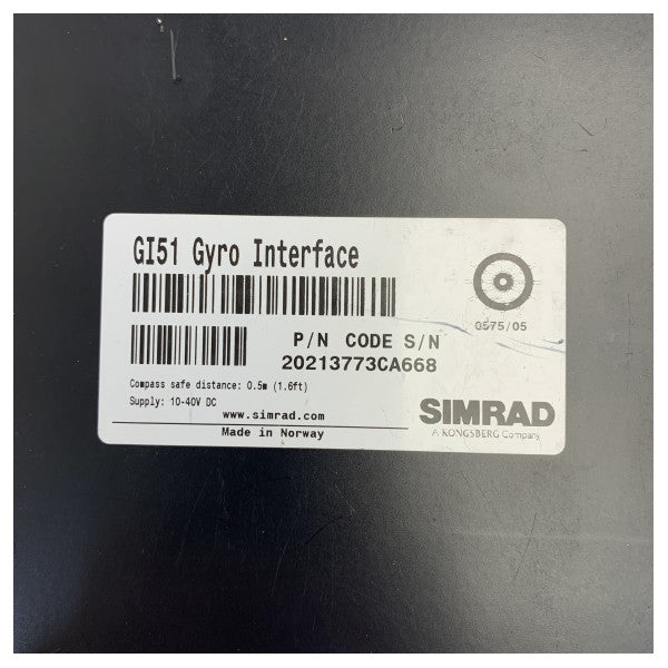 Simrad GI51 Marine Interface Unit - Professional Marine Electronics - Used 