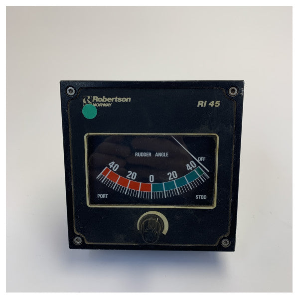 Robertson RI45 Rudder Angle Indicator Marine Navigation Equipment - Used