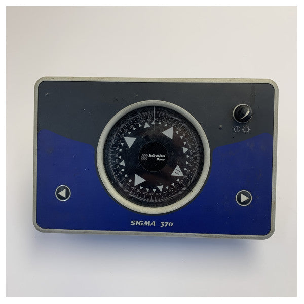 Radio Zeeland SIGMA-370 marinkompass navigationsdisplay - begagnad 