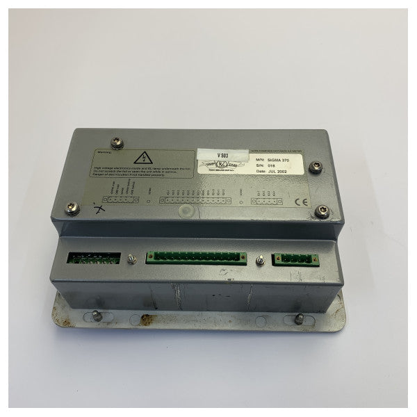 Radio Zeeland SIGMA-370 marinkompass navigationsdisplay - begagnad 