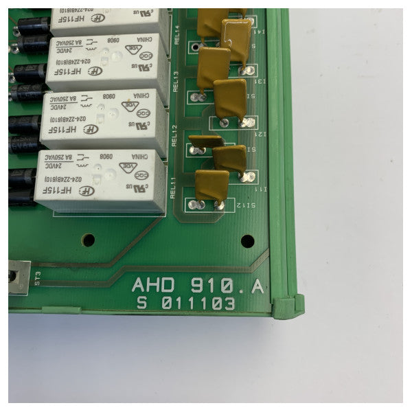 AHD-910A Industrial Relay Control Board Marine Power Switching Module - Used 