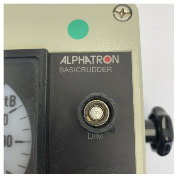 Alphatron BasicRudder Marine Navigation Equipment - Rudder Angle Indicator Unit 