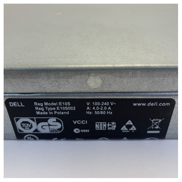 Dell E10S002 Server - Professionelt udstyr i professionel kvalitet - Brugt 