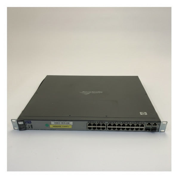 Управляем мрежов комутатор HP ProCurve Switch 2626 J4900B с 24 порта - употребяван 