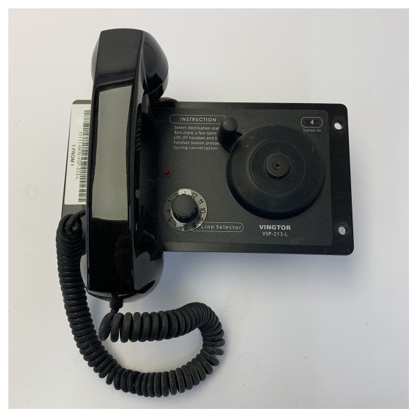 Zenitel VSP-213-L batterifrit marine-intercomsystem - brugt 