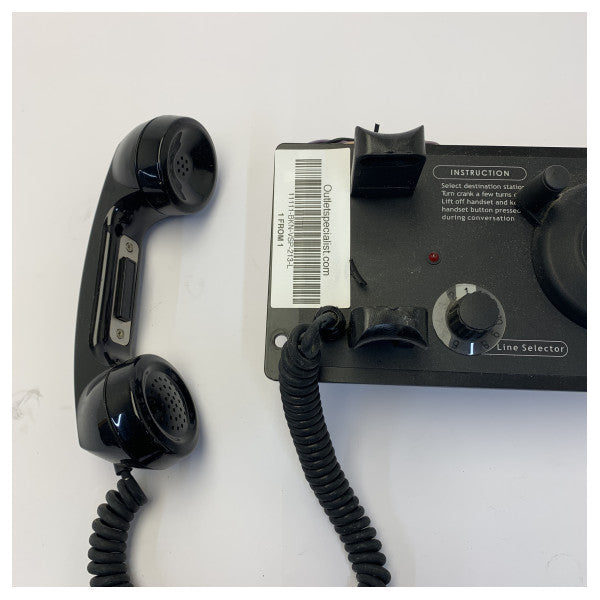 Zenitel VSP-213-L batterifrit marine-intercomsystem - brugt 