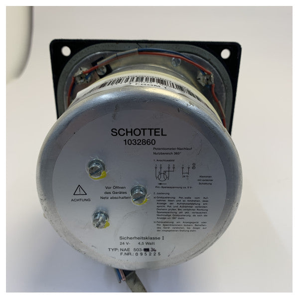 Indicateur de commande de propulseur marine Schottel - 1032860 - NAE-503-24 
