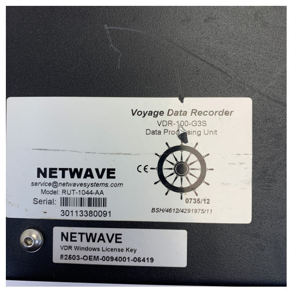Netwave VDR-100-G3S Voyage Data Recorder Marine-Elektronik - Gebraucht 