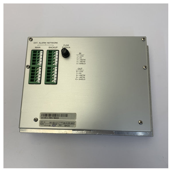 Praxis 98-6-020-600T Marine Control Panel Alarm & Automation Unit - Used