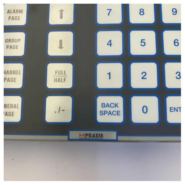 Praxis 98-6-020-608 Marine Alarm Control Panel LCP-4 Chefeniør - Brugt 
