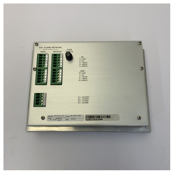 Praxis 98-6-021-600 Alarm Duty System Displaymodul - brugt 