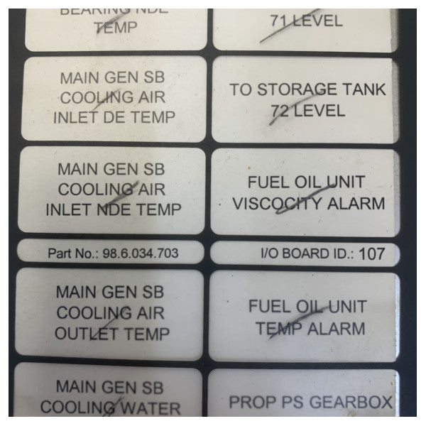 Praxis 98-6-034-703 Marine Kontrolmodul - Brugt 