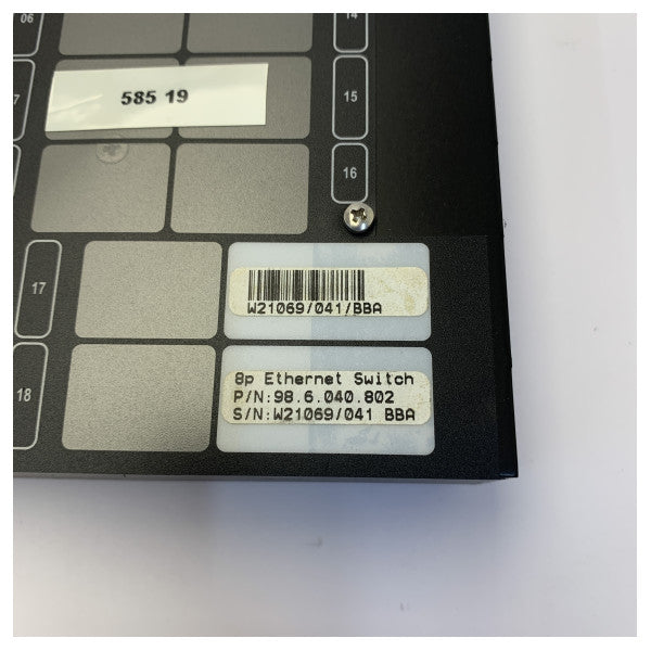 Praxis 98-6-040-802 Switch di rete marino Hub Ethernet industriale 