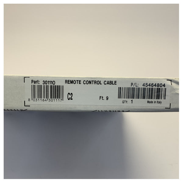 Câble de commande marine Ultraflex 301110 pour la direction et le contrôle du moteur du bateau 