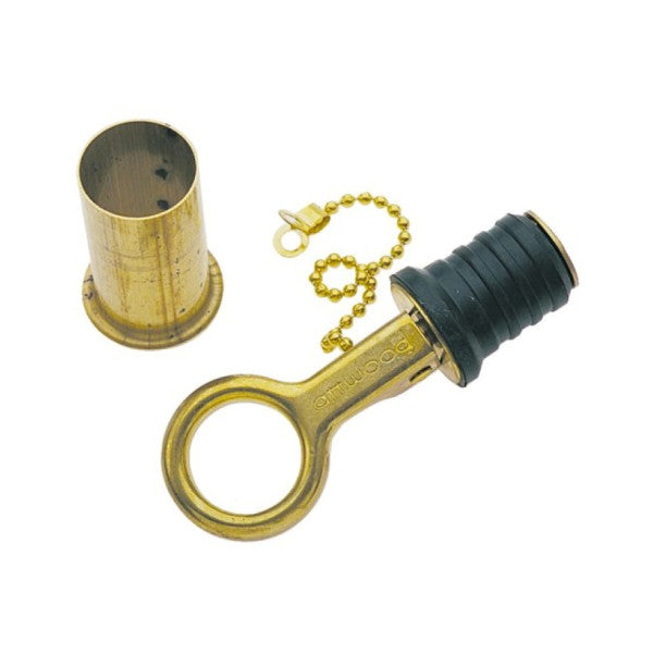 Talamex 25 mm Bilge Plug Brass - 17,731,000