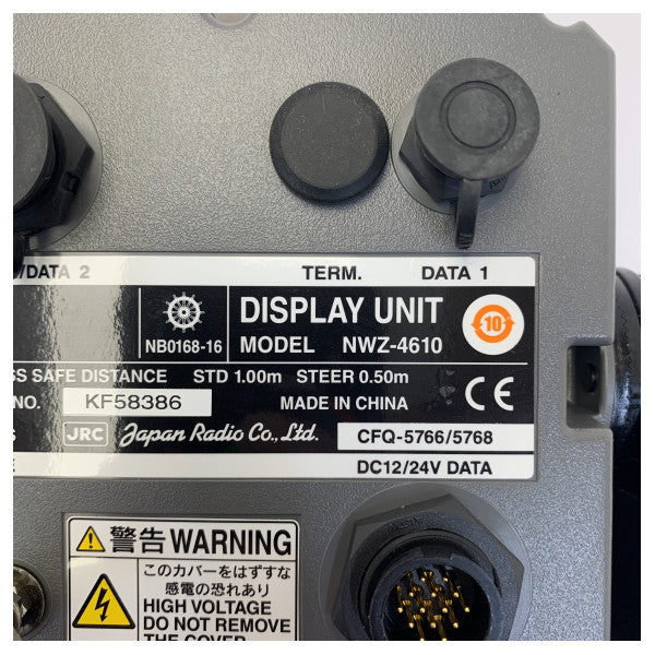 JRC NWZ-4610 Marine Display Unit 