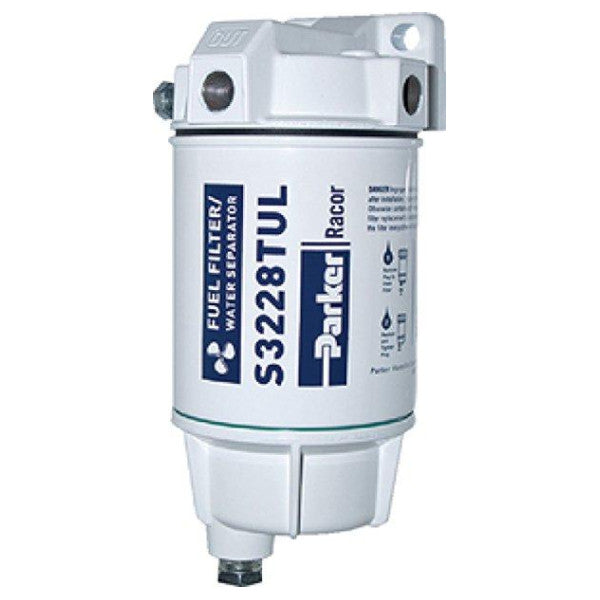 Parker Racor 320R-RAC-02 Filtre à carburant marin et séparateur d'eau pour moteurs in-bord et hors-bord