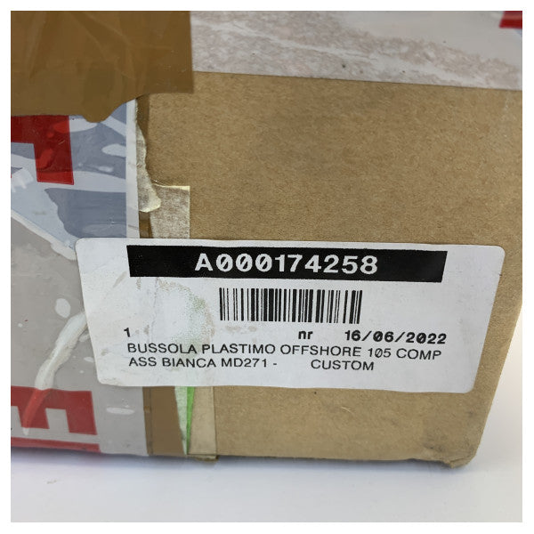 Plastimo Offshore 105 Marin kompass Vit navigationsutrustning MD271 