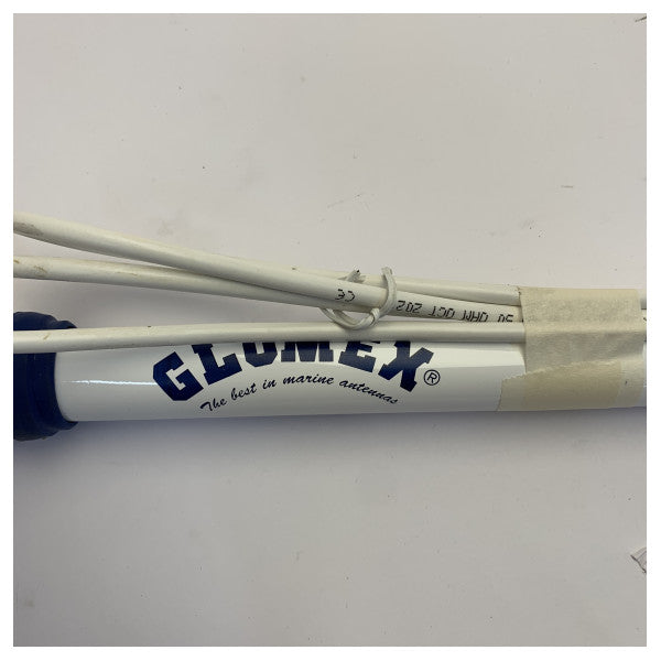 Glomex VHF Marine Antenna 6dB 2.4m (8ft) Fiberglass High Gain Yacht Antenna 