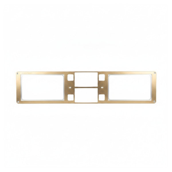 Suporte de Exibição do Painel de Instrumentos do Painel de Comando do Iate em Alumínio Dourado Azimut - A000201123 