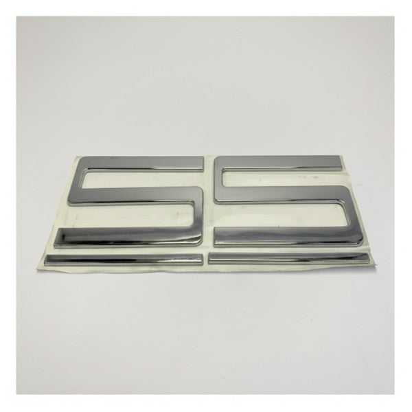 Azimut AZ55 Yacht Logo Emblem Chrome ABS Self-Adhesive Badge - 2012 Version 