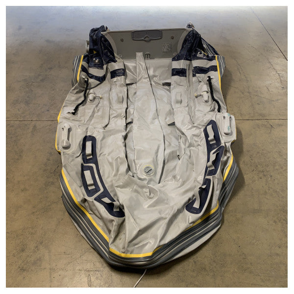 Жовтий V VB270 2.7 М надувний гумовий човен для 7 осіб 