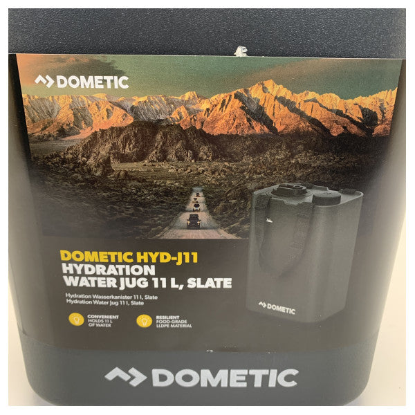 Dometic GO Hydration Vanddunk 11L bærbar vandtank skifer/sort 