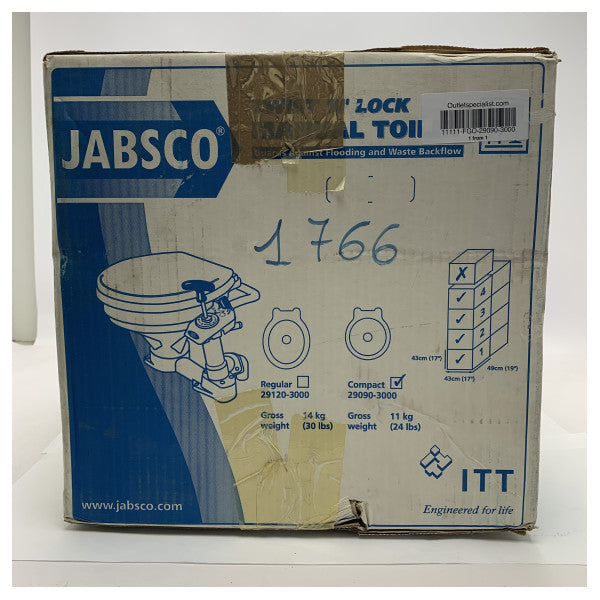 Jabsco 29090-3000 Twist and Lock Manual Pump Marine Toalett