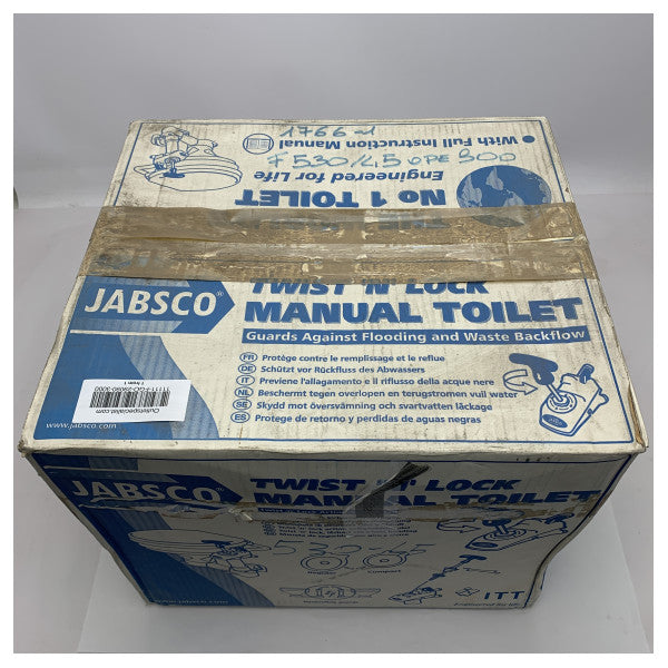 Jabsco 29090-3000 Twist and Lock Manual Pump Marine Toalett