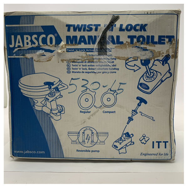 Jabsco 29090-3000 Twist and Lock Manual Pump Marine Toalett