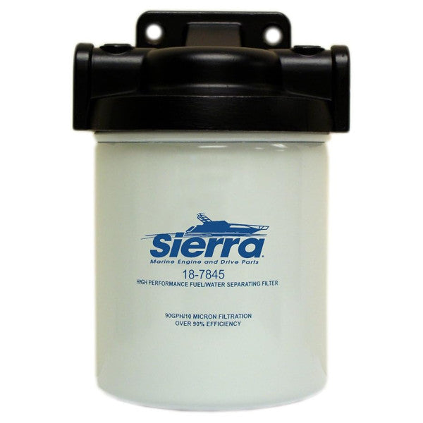 Sierra Marine 18-7852 Fuel Filter | Water separator Kit White