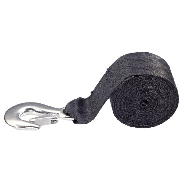 Talamex 76740012 Boat Trailer Winch Strap with Hook