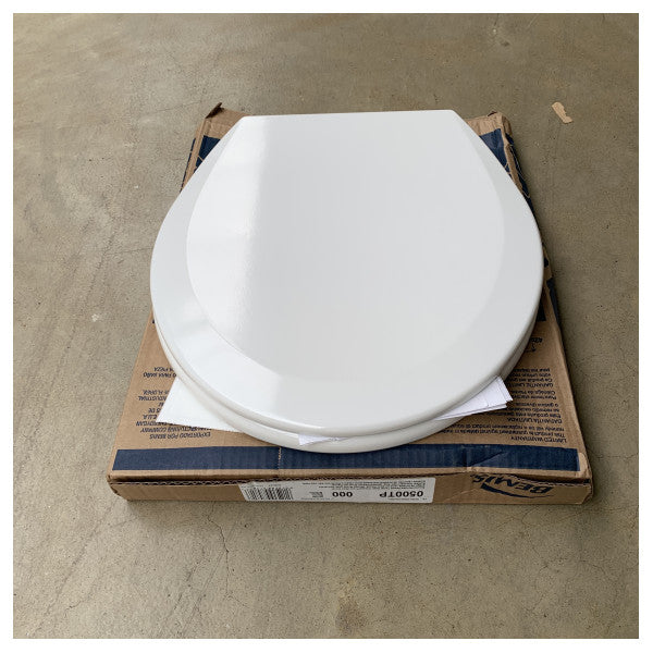 Sanitário Marinho Elétrico Jabsco Deluxe Flush DF14 24V com Assento Softclose e Bomba - 58280-3024 