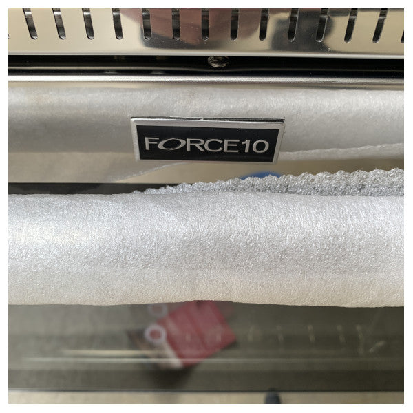 Fogão a Gás Force10 Marine de 3 Queimadores com Forno em Aço Inoxidável Cooker Marítimo 