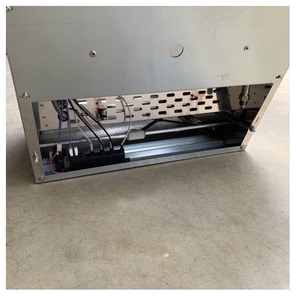 Fogão a Gás Force10 Marine de 3 Queimadores com Forno em Aço Inoxidável Cooker Marítimo 