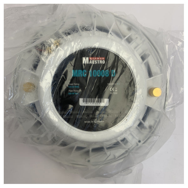 German Maestro MRC10008D 10-inch 25cm Marine Audio Speakers Waterproof