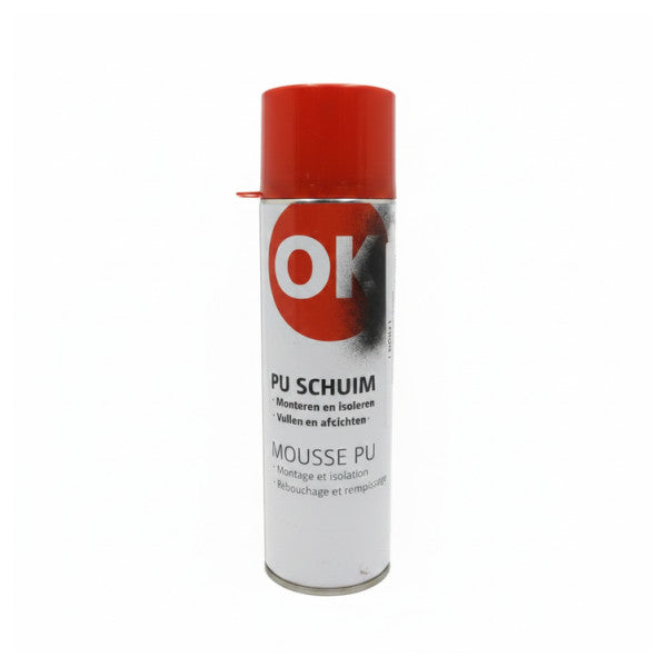 OK PU-Schaum Polyurethan-Isolierschaum - 500 ml Dichtstoff 
