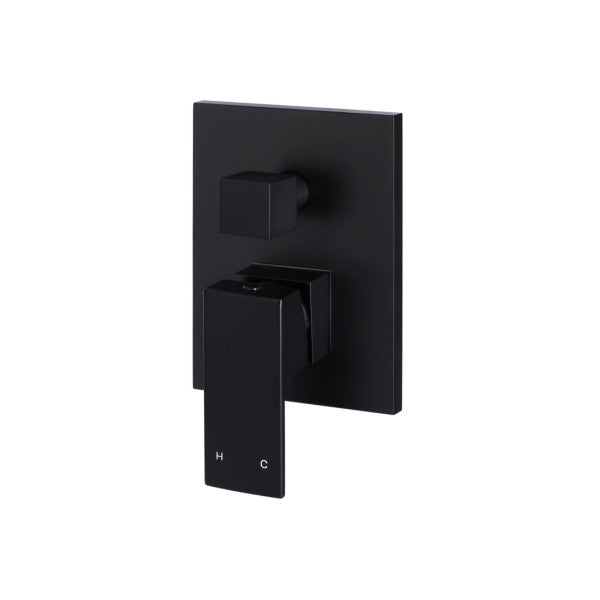Meir MW02 Square Brass Bronze Double Shower Mixer - Sett Mhux Imlesta 